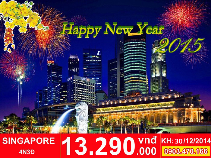 Du lịch Singapore tết dương